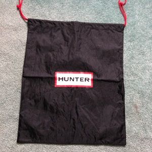 Hunter Drawstring Boot Bag - Black
